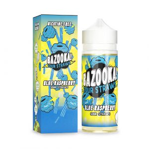 Bazooka Sour Straws Blue Raspberry e juice