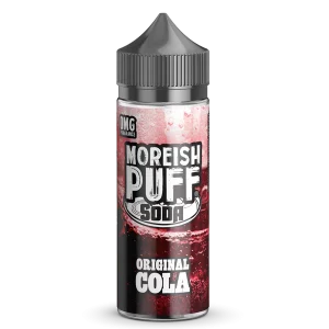 Moreish Puff Soda Original Cola 100ML Shortfill