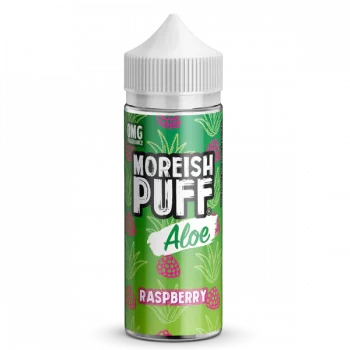 Moreish Puff Aloe Raspberry 100ml shortfill